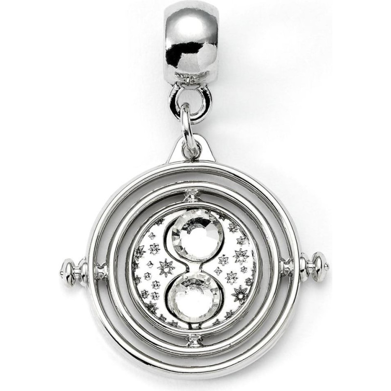 Carat Shop Harry Potter - Time Turner Silver Tone Slider Charm (HP000674)