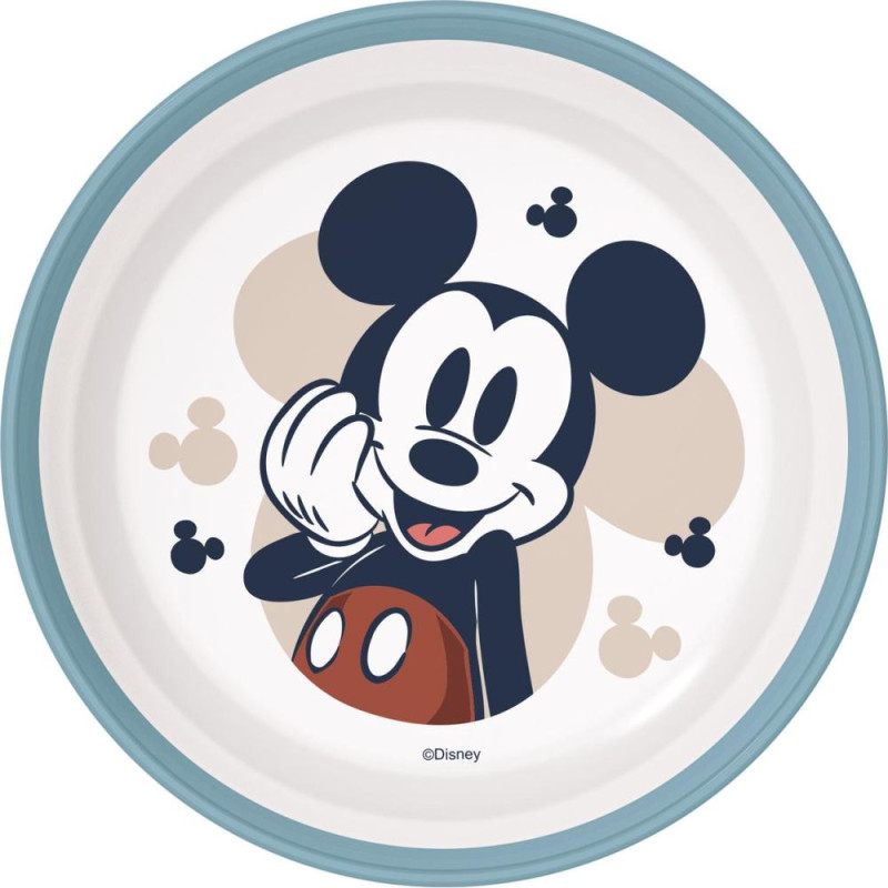 Stor : Mickey Mouse Full Of Smiles - Non Slip Bicolor Premium Bowl   (10492)