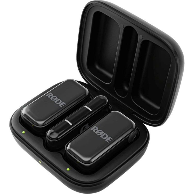 Rode wireless micro - 2-kanałowy cyfrowy system bezprzewodowy (usb-c, czarny)