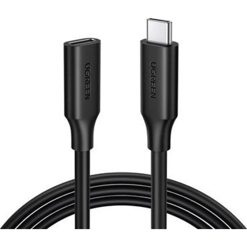 Ugreen kabel usb-c - usb-c pd qc 4k 60hz 100w 5a 10gb/s 1m (czarny)