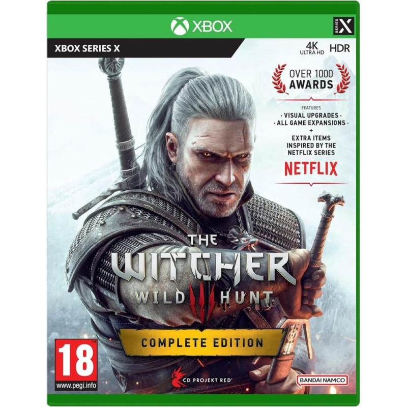 Bandai XSX The Witcher 3: Wild Hunt - Complete Edition