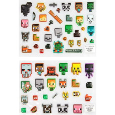 Paladone Minecraft Puffy Gadget Decals