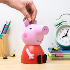 Paladone Peppa Pig Shaped Money Box Closed Box