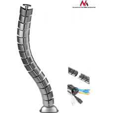 Maclean Organizator maskownica kabli do biurka mc-768 s srebrna
