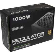 Kolink Zasilacz kolink regulator 80 plus gold, atx 3.0, pcie 5.0, modułowy - 1000 w
