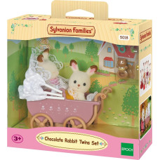 Sylvanian Families - Chocolate Rabbit Twins Set - Toy - rotaļlieta