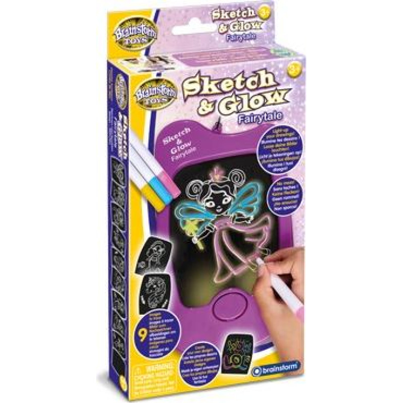 Mg Dystrybucja Tablet brainstorm sketch & glow - bajki