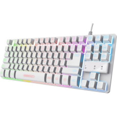 TRUST GXT833W THADO TKL US White Gaming Keyboard