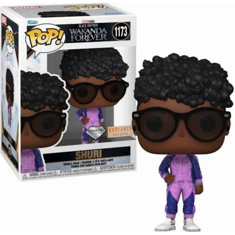 Funko Pop! Marvel: Black Panther Wakanda Forever - Shuri (Diamond Collection) (Special Edition) #1173 Bobble-Head Vinyl Figure