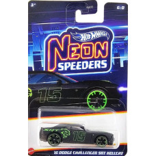 Mattel Hot Wheels: Neon Speeders - 15 Dodge Challenger SRT Hellcat (HRW80)