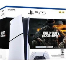 Sony ps5 slim disc 1tb + cod: black ops 6