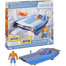 Hasbro Fantastic Four: Vehicles - Vehicle And 4
