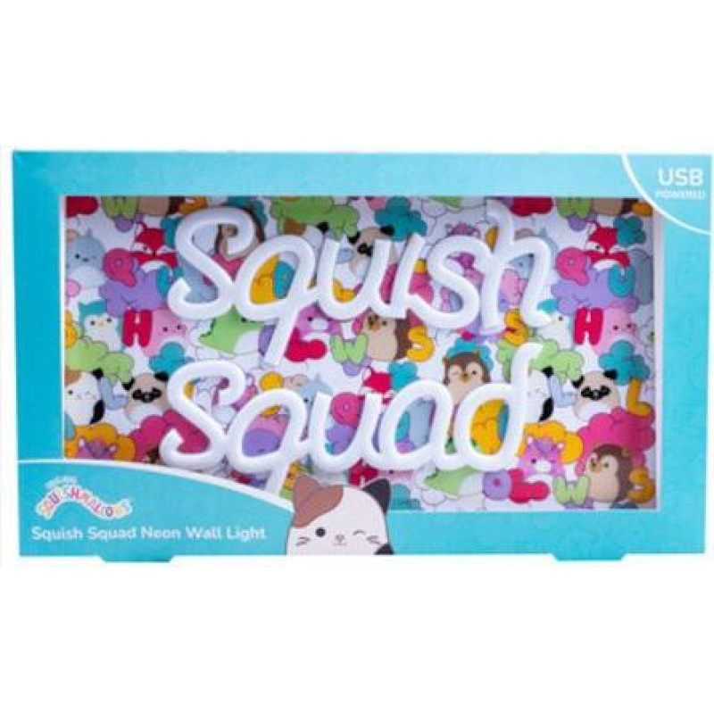 Fizz Creations Fizz Squishmallows Squish Squad Neon Wall Light (350066)
