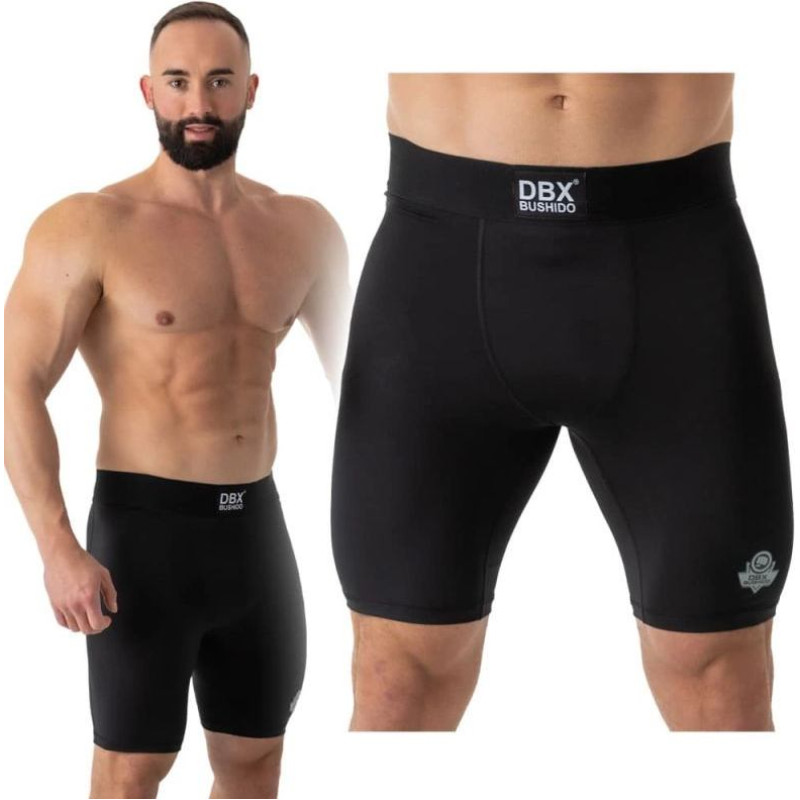 Vale Tudo MMA Compression Shorts (Tight) Black CS - S (S)