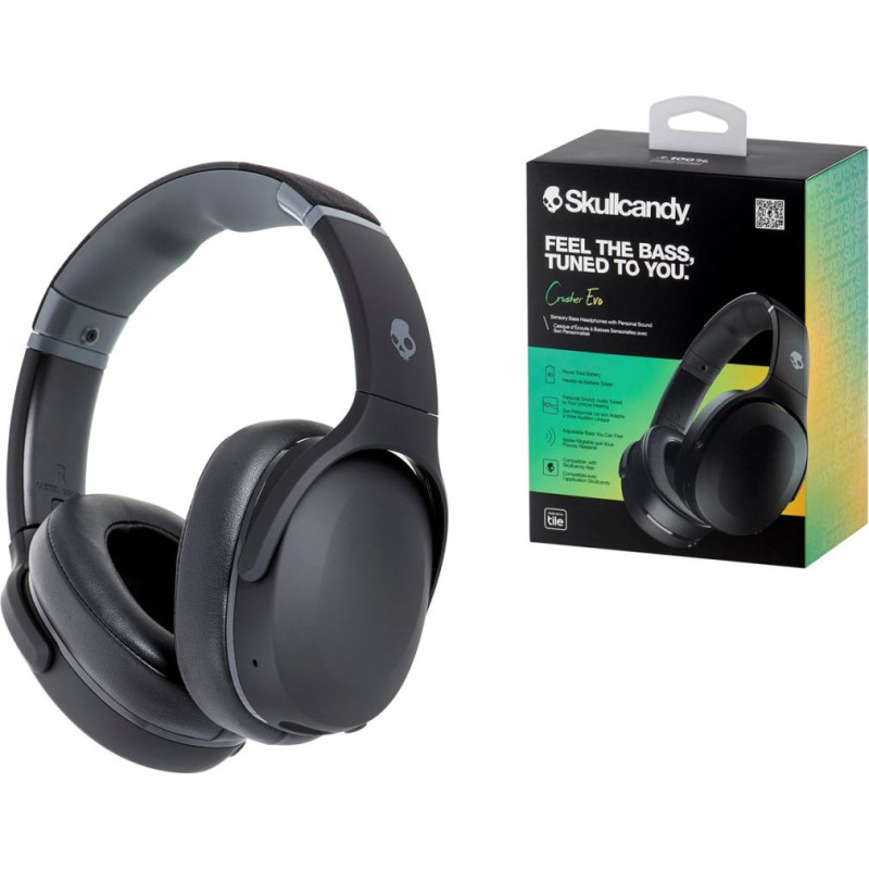 Skullcandy Słuchawki skullcandy crusher evo wireless true black