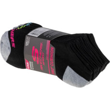 Skechers 6pk No Show Socks S108264-BLK (31-34)