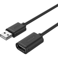 Unitek Kabel przedłużacz usb 2.0 am-af, 1m, y-c428gbk