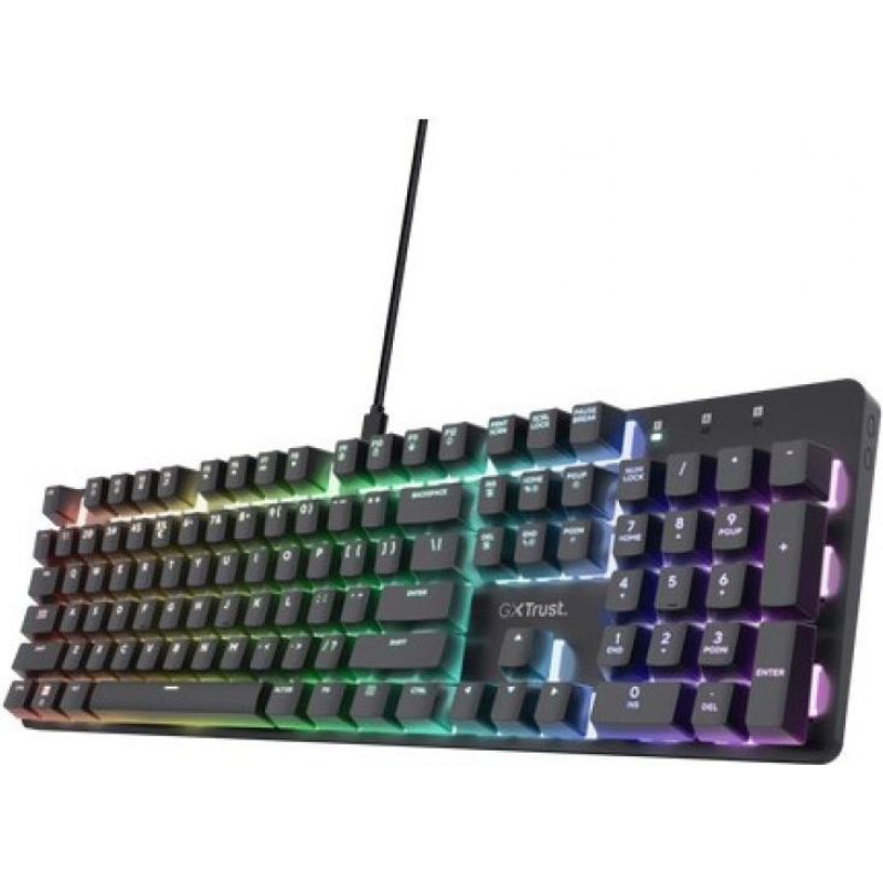 Trust GXT 871 ZORA WIRELESS US Gaming Keyboard