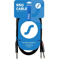 Sound Station Quality (Ssq) Ssq jsjm1 - kabel jack stereo - 2x jack mono 1 metrowy
