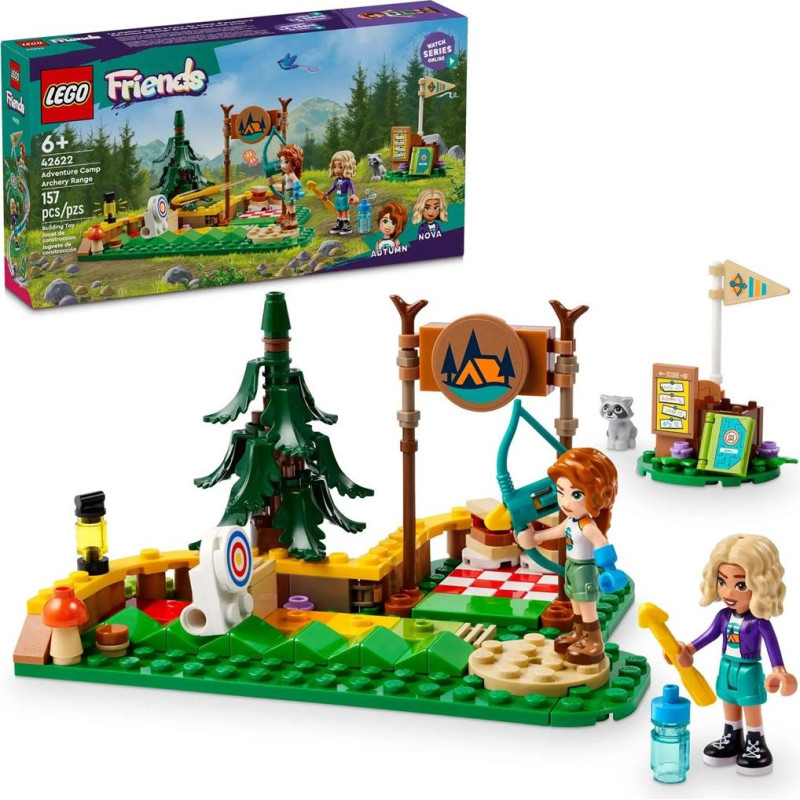 Lego friends 42622 strzelnica na letnim obozie łuczniczym