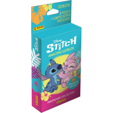 Panini Disney Stitch Photocards: Blister (3 Packs of 5 Cards plus 1 Limited Edition Card)