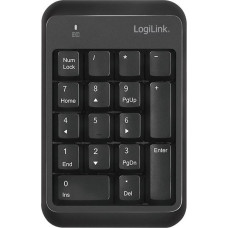 Logilink Klawiatura numeryczna bluetooth v5.1 czarna