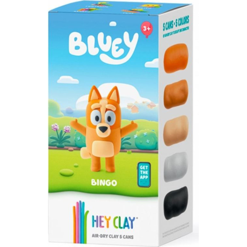 Tm Toys Masa plastyczna hey clay bluey bingo