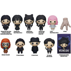 Monogram International Monogram: Wednesday (Series2) (Blind Bag/Random) 3D Foam Bag Clips Figures (33055)