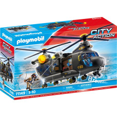Playmobil CITY ACTION Taktiskā vienība – glābšanas lidmašīna 71149