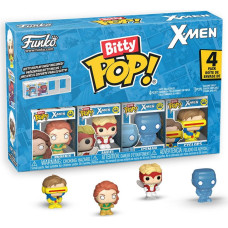 Funko Bitty Pop! 4-Pack: X-Men - Phoenix, Angel, Iceman, Cyclops Vinyl Figures