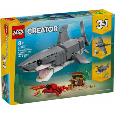 Lego ® Creator: Fierce Shark with a Treasure Chest (31381)