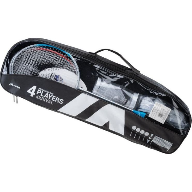 Martes 4XRIVAL 92800393511 Badminton Set (ONE SIZE)
