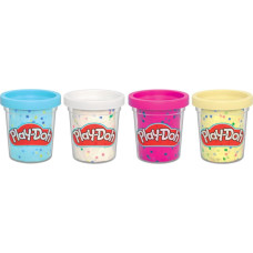 Hasbro Play-Doh®: Specialty Compound - Confetti Fun 4 Pack (G1736)
