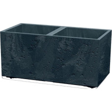 SIERRA CASE CONCRETE EFFECT FLOWER POT 77x39 ANTHRACITE
