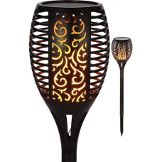 SOLAR TORCH DANCING FLAMES 12X12X78CM 36 LED XXXL