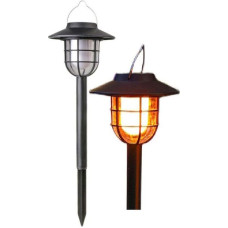 SOLAR LAMP FLAME EFFECT 2IN1 6LED SMD