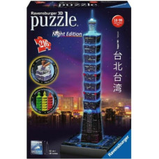 Ravensburger 3D Puzzle Night Edition: Taipei 101 Night Edition (216pcs) (11149)
