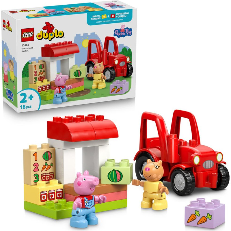 Lego ® DUPLO® Peppa Pig: Tractor And Market (10468)