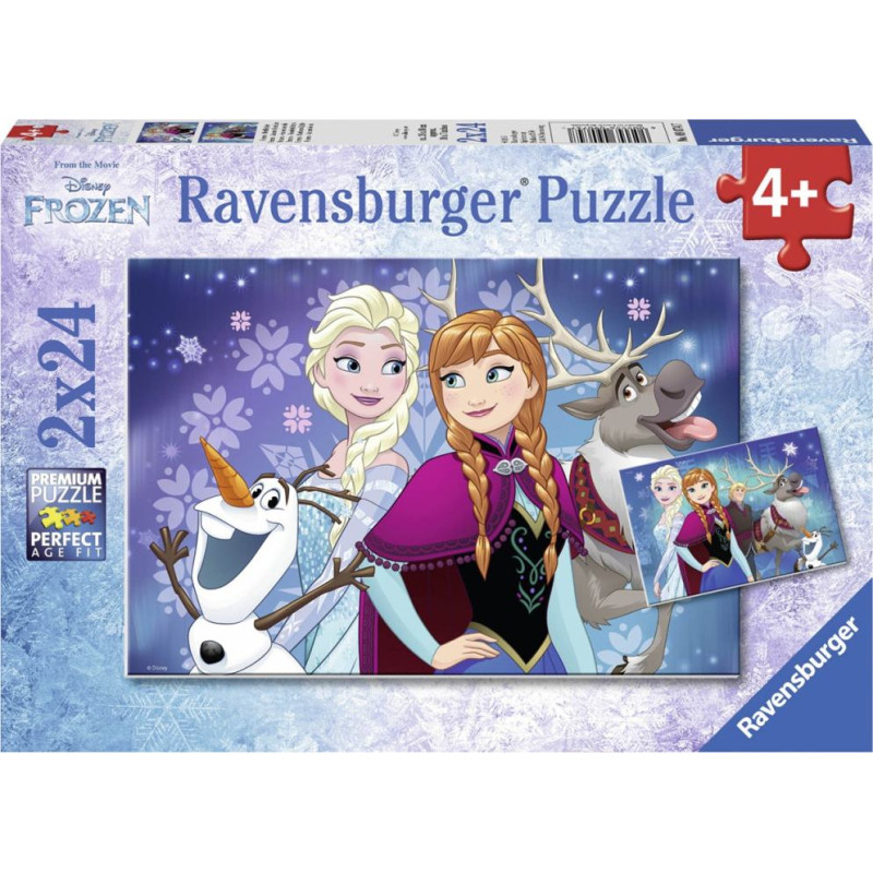 Ravensburger Puzzle: Frozen (2x24pcs) (09074)