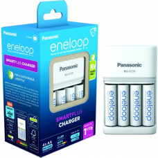 Panasonic Ładowarka panasonic smartplus + 4x aa eneloop 2000 mah
