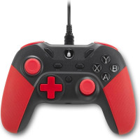 Enarxis Dynamic Media Spartan Gear - Pelekys Wired Controller (compatible with PC and playstation 3) (colour: Black/Red)