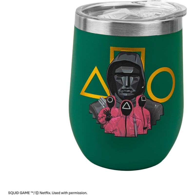 Fame Bros Cinereplicas TV Series: Squid Game - Squid Game Guards Stainless Travel Mug (CR4341)