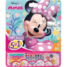 As Company AS HappiHobbi: Ζωγραφική - Giga Blocks - Σετ Ζωγραφικής 5 In 1 Minnie Cute (1023-62760)