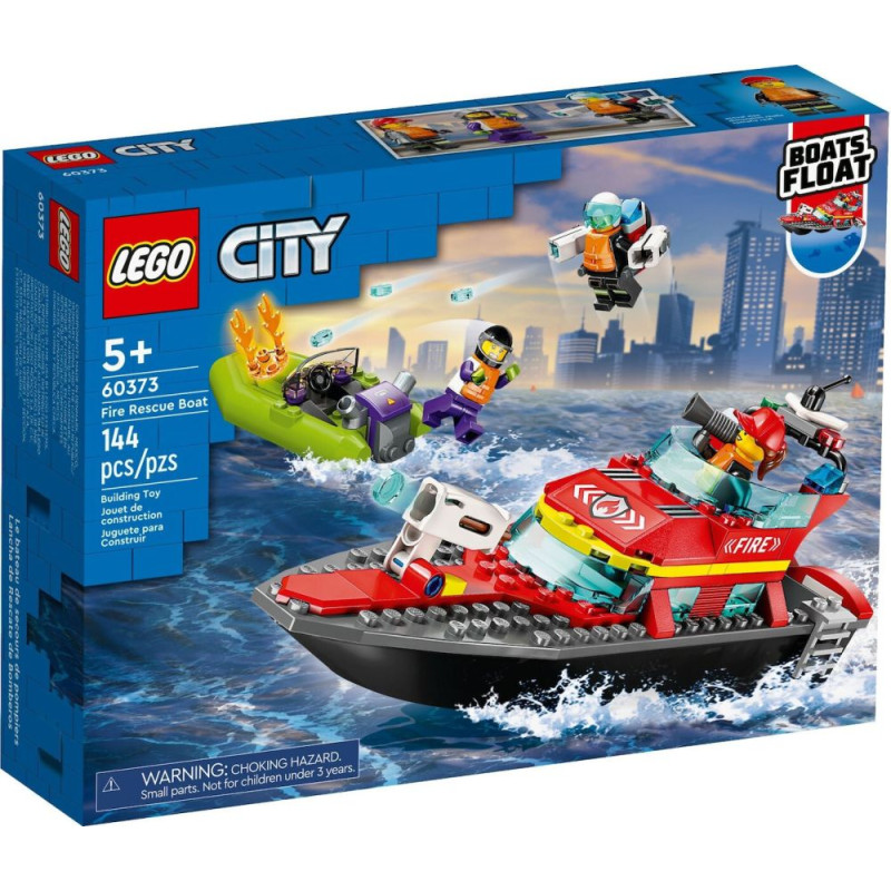 Lego ® City: Fire Rescue Boat (60373)