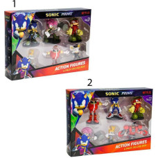 P.m.i. Sonic Prime - 6 Pack Deluxe Box (S1) Action Figures (7.5cm) (Random) (SON6070)