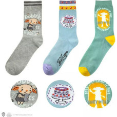 Fame Bros Cinereplicas Movies: Harry Potter - Dobby Socks (Set of 3) (CR1603)