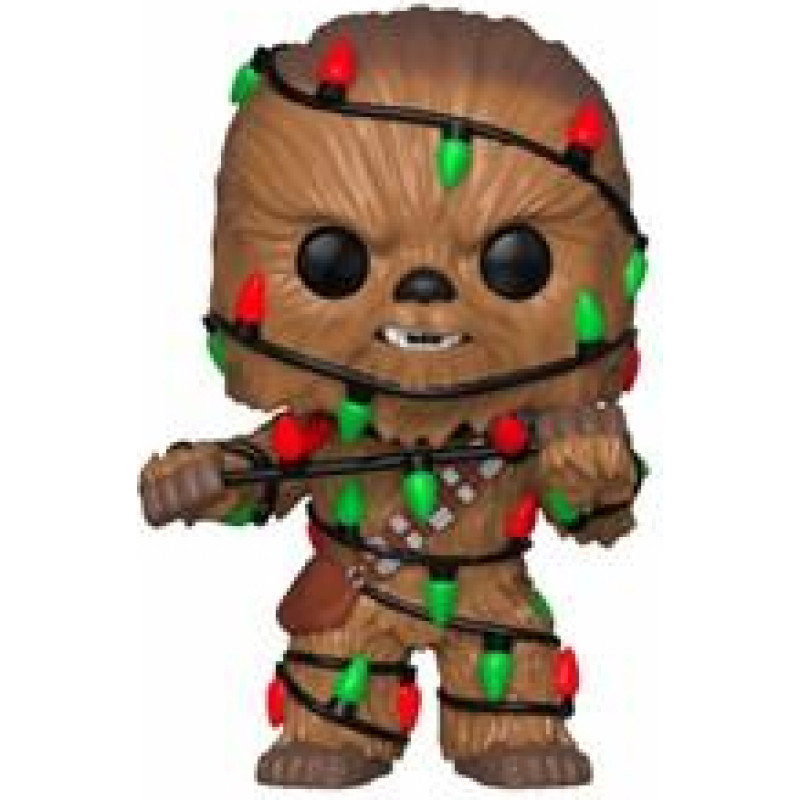 Funko Pop! Star Wars: Holiday Chewbacca With Lights #278 Bobble-Head Vinyl Figure