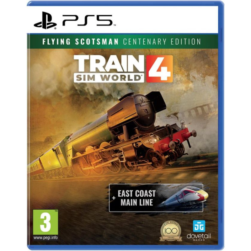 Dovetail Games PS5 Train Sim World 4 includes Flying Scotsman