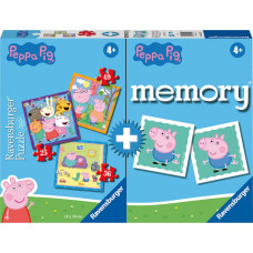 Ravensburger : Memory®  3 Puzzles : Peppa Pig (3152)