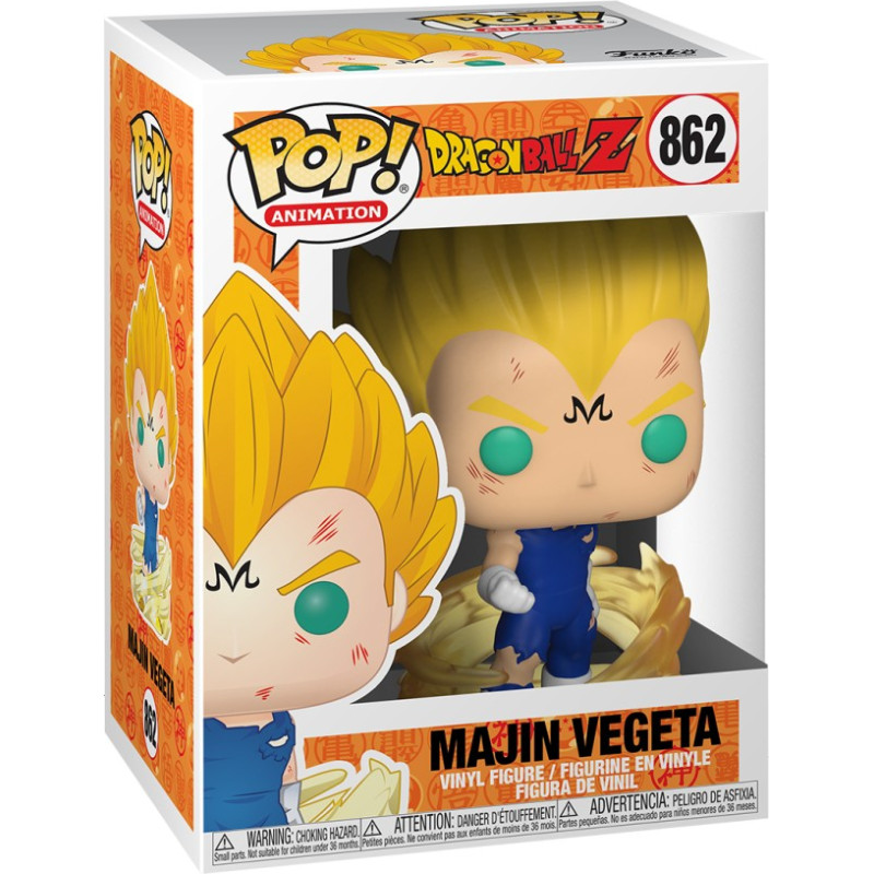 Funko Pop! Animation: Dragon Βall Z S8 - Majin Vegeta #862 Vinyl Figure